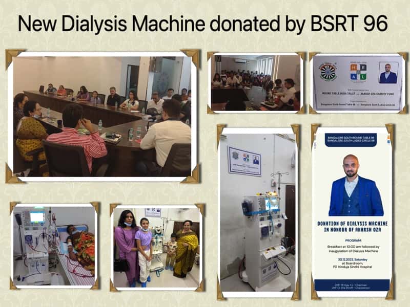 Dialysis Machine Donation